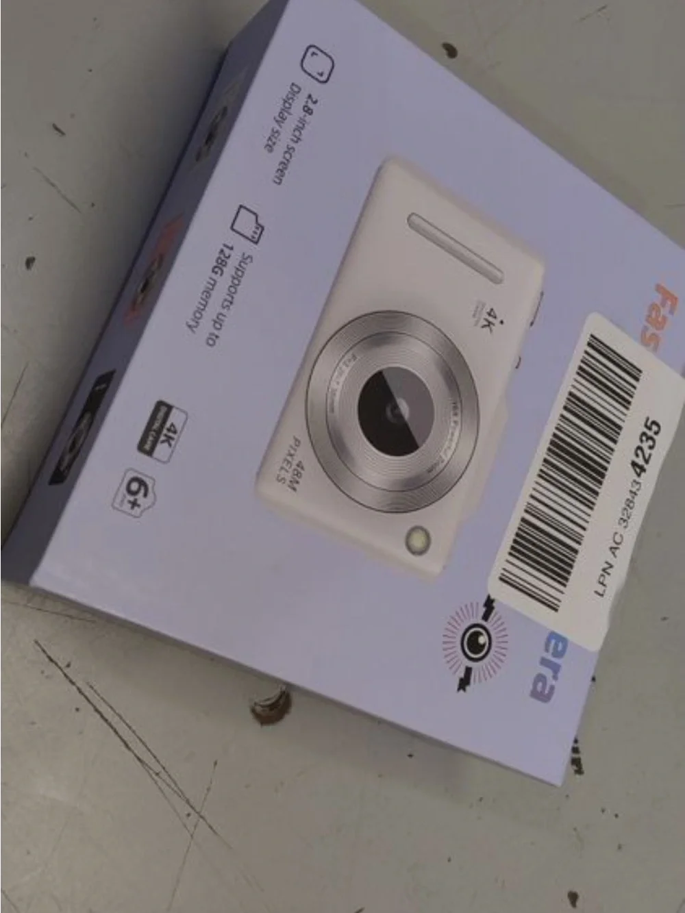 Compact 4K Pink Digital Camera with 16x Zoom